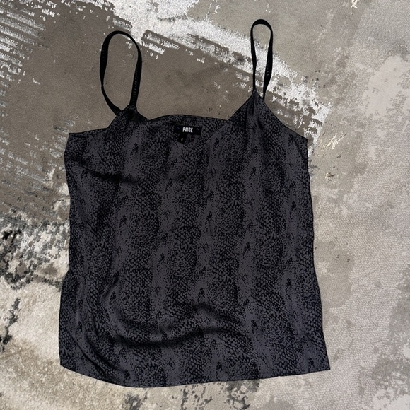 NWOT Paige Cicely Cami in Dark Night & Sonoran Snake top - Picture 2 of 6